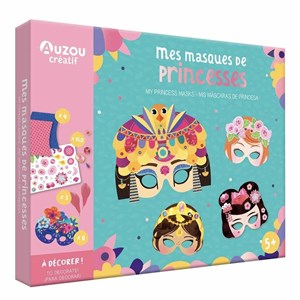 Auzou Toys Aksesuar Setim - Prenses Maskesi Tasarlayın