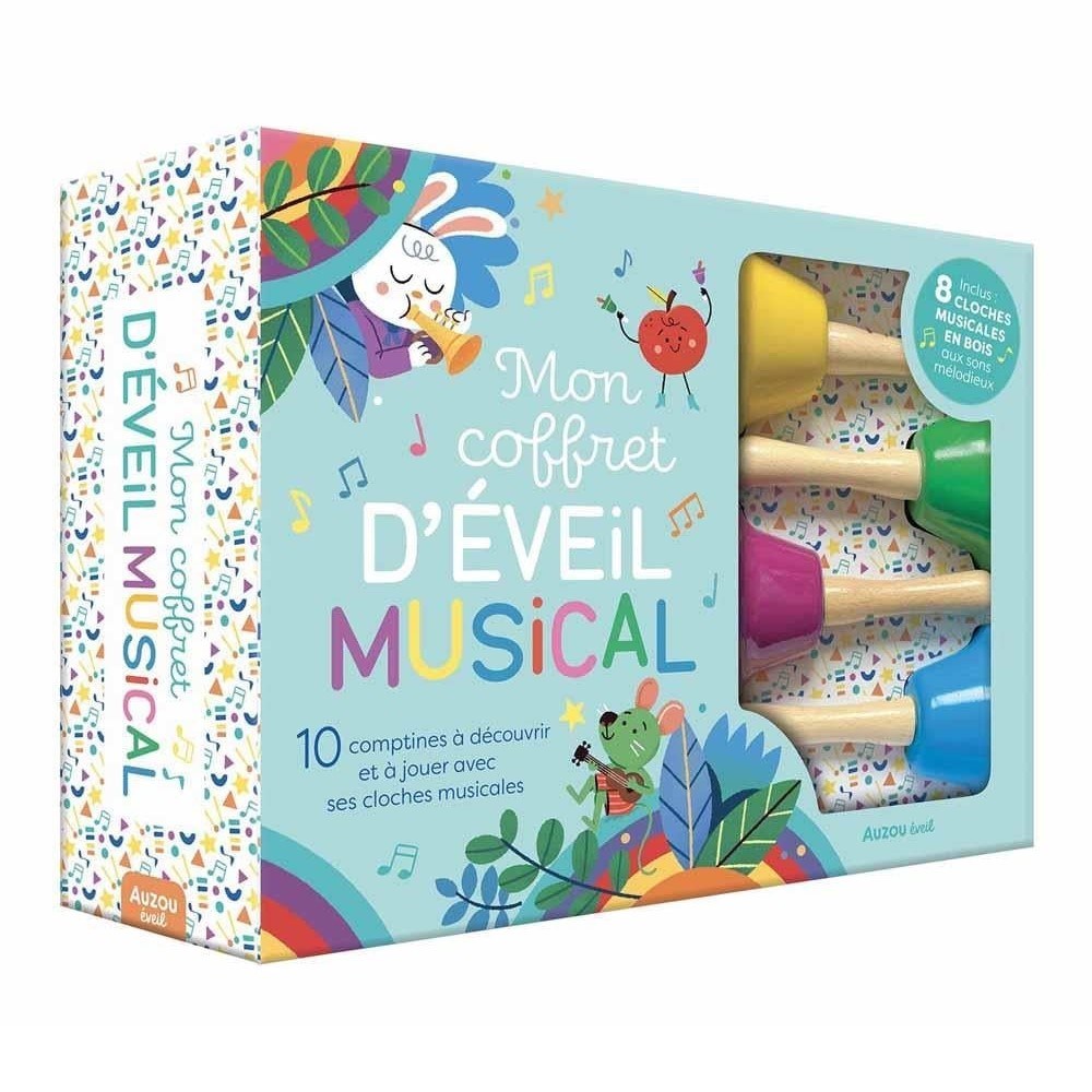 Auzou Toys 8 Müzik Çanı - Ritim Tutmayı Öğreniyorum Orjinal