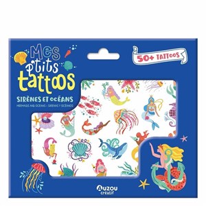 Auzou Toys Küçük Dövmelerim - Deniz Kızı ve Okyanus