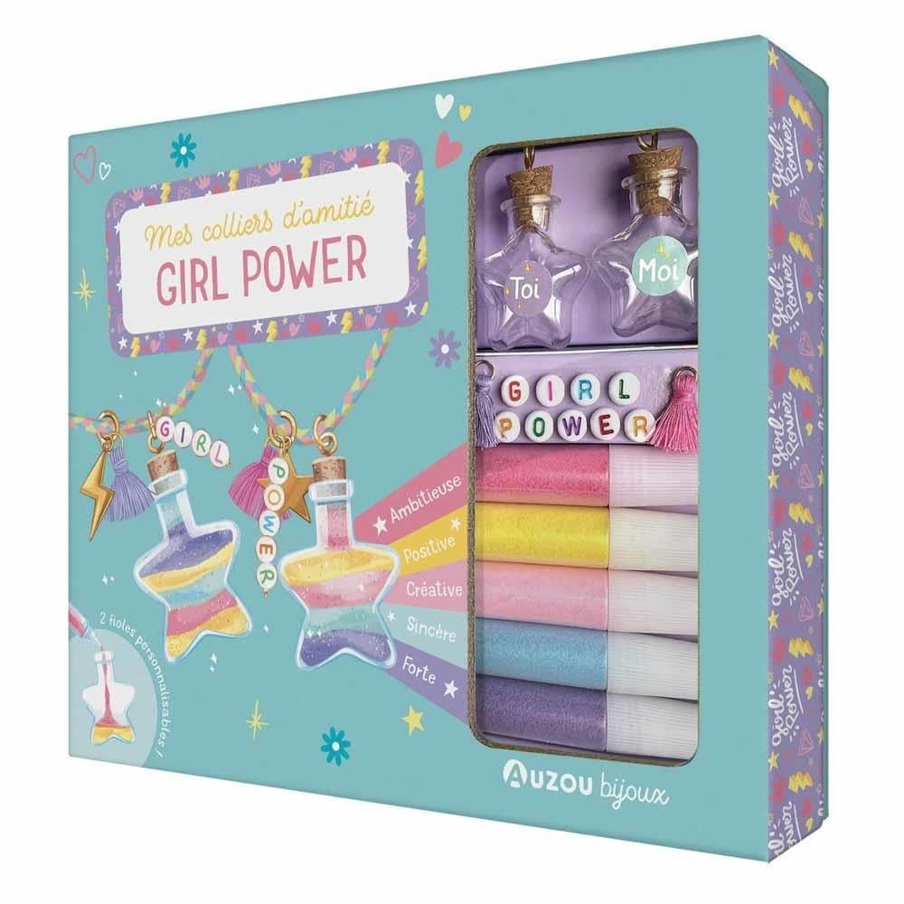 Auzou Toys Kız Gücü Kişiye Özel Arkadaşlık Kolyesi Tasarlayın Orjinal