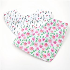 Le Petit Dodo Fular+ Mama Önlük 2'li Set Rosie- Zoe