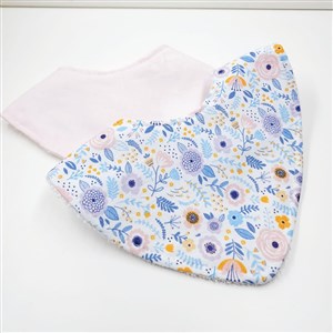 Le Petit Dodo Fular+ Mama Önlük 2'li Set Pembe Keten - Daisy