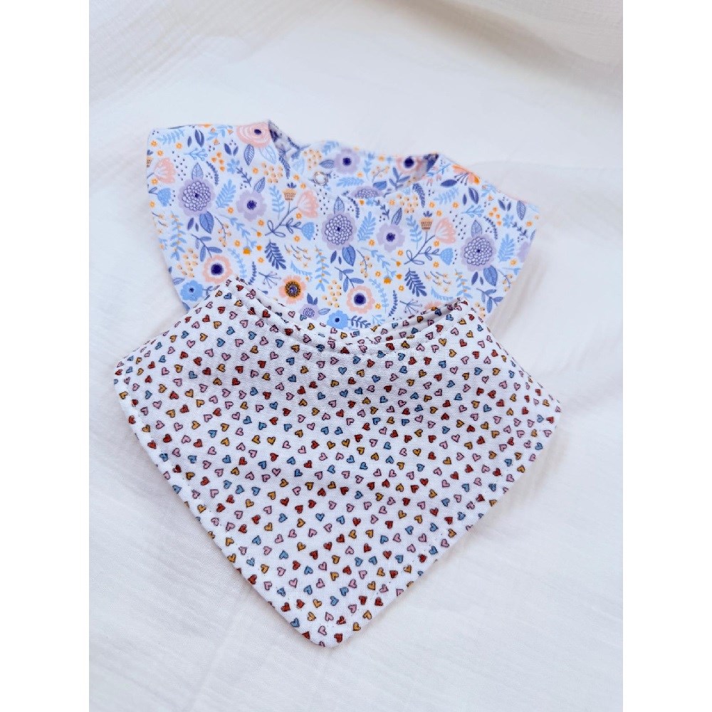 Le Petit Dodo Su Geçirmez Mama Önlük 2'li Set Daisy - Cherina 