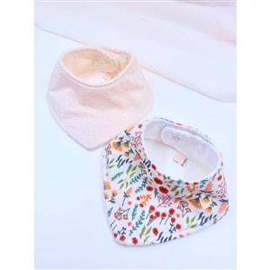 Le Petit Dodo Su Geçirmez Fular+Salya  Önlük 2'li Set Madelyn- Mabelle