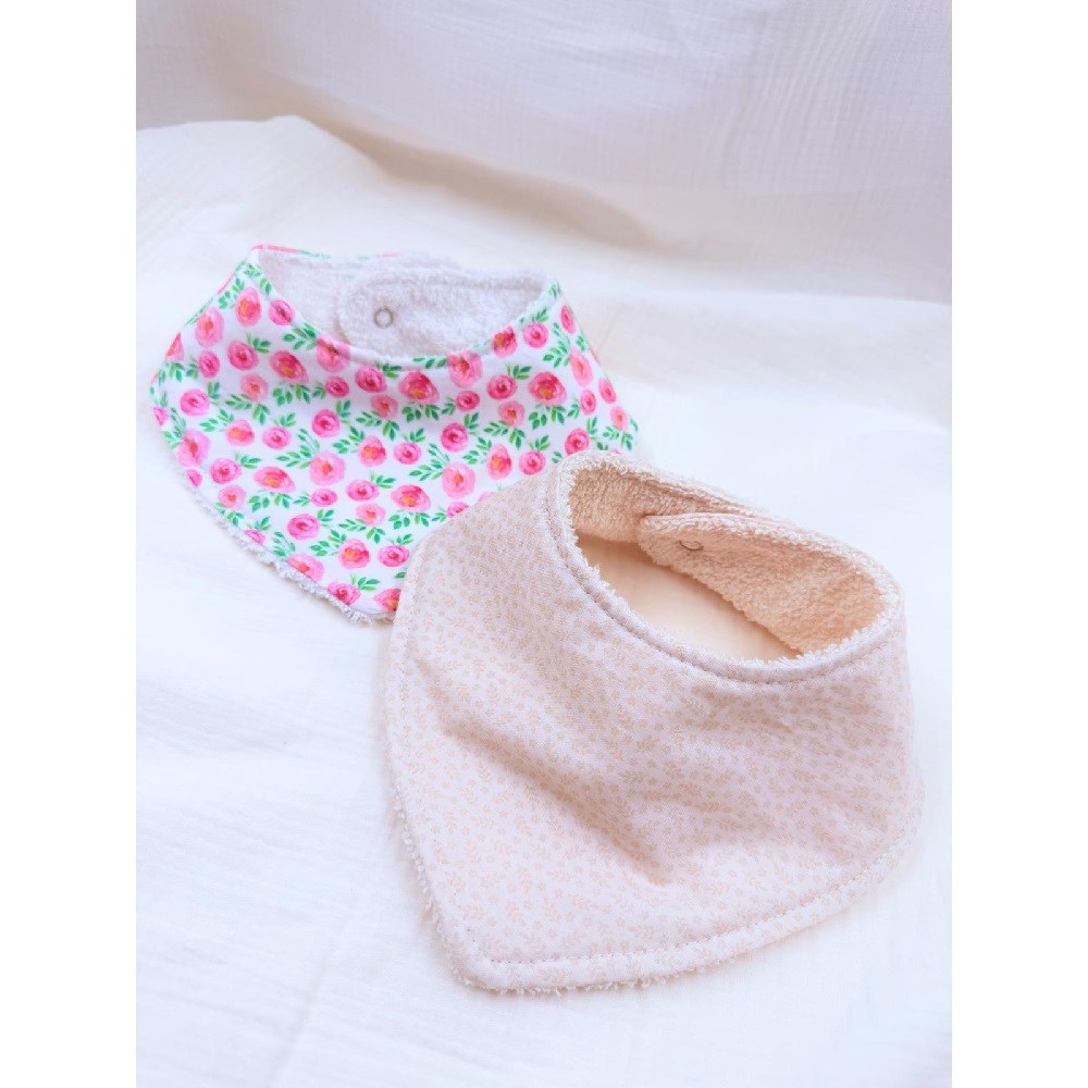 Le Petit Dodo Su Geçirmez Fular+Salya  Önlük 2'li Set Rosie-Mabelle 