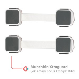 Munchkin Xtraguard Çok Amaçlı Çocuk Emniyet Kilidi Çift Etkili
