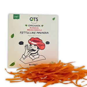 Ots Organik Kırmızı Mercimekli Fettuccine Makarna 350 gr