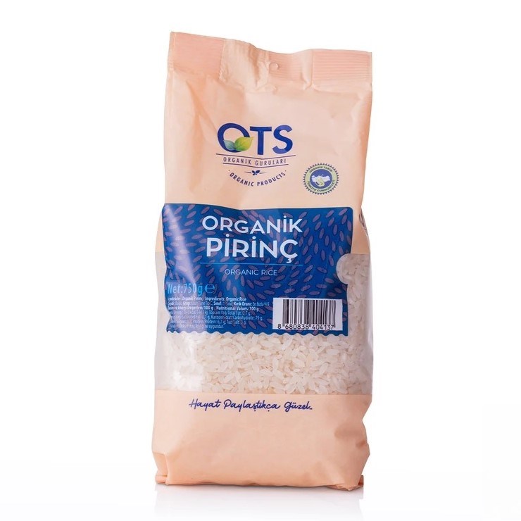 Ots Organik Pirinç 750 gr 
