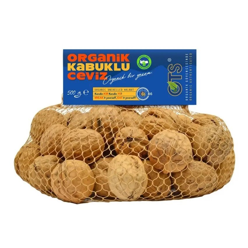 Ots Organik Kabuklu Ceviz 500 gr 