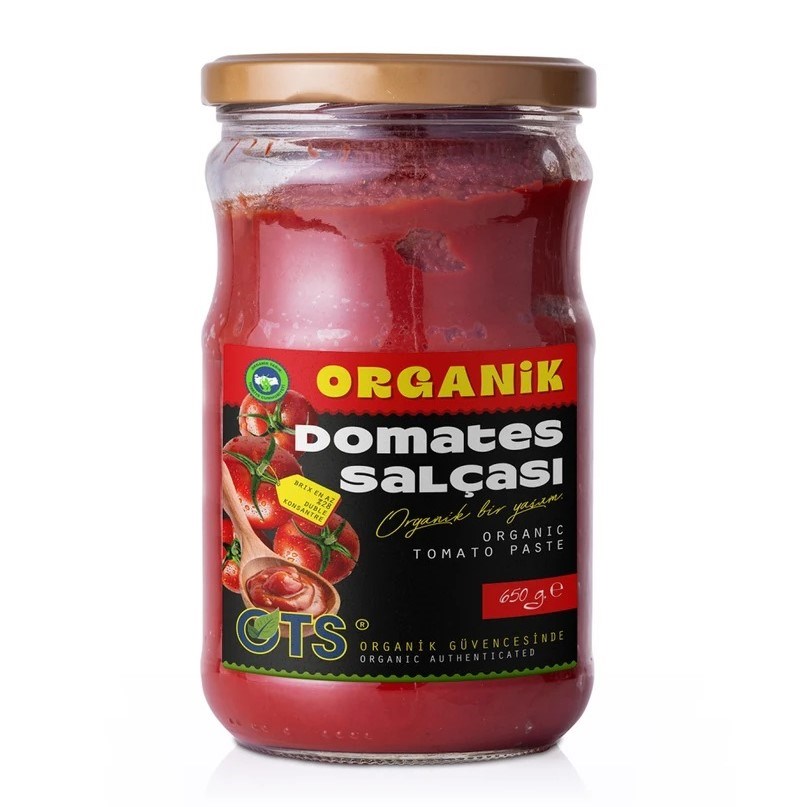 Ots Organik Domates Salçası 650 gr 