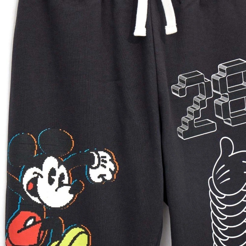 Original Marines Erkek Çocuk Mickey Mouse Eşofman Altı Siyah