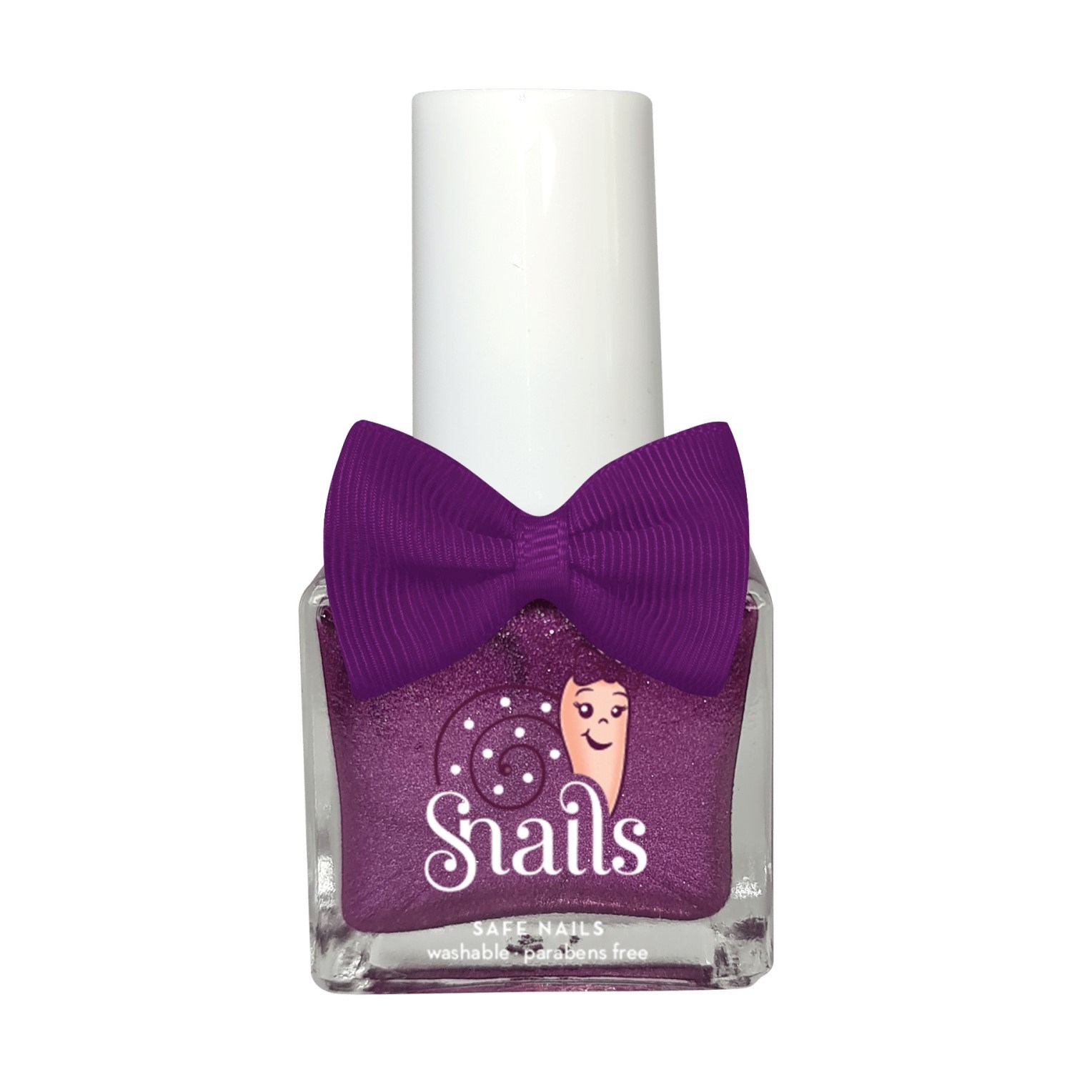 Snails Mini Su Bazlı Oje - Raspberry Pie Mor