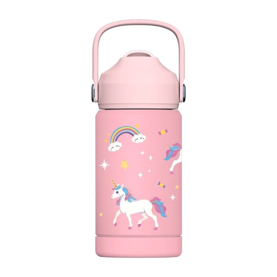Sipnjoy FlipSip Çocuk Su Termosu 360 ml - Golden Horn 