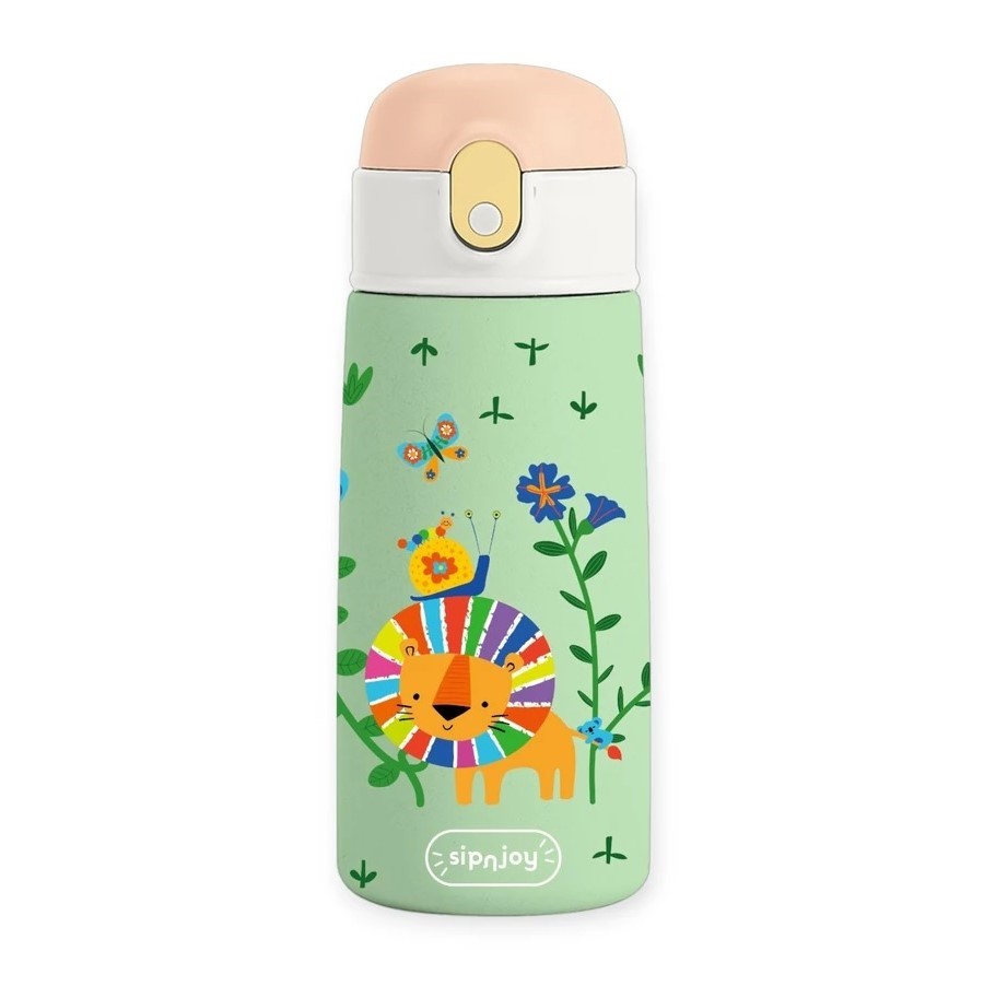 Sipnjoy SipSquad Çocuk Su Termosu 480 ml - Lively Roar 