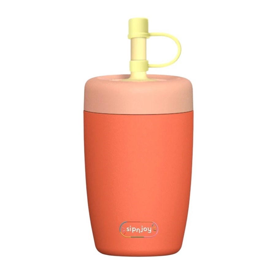 Sipnjoy StrawBuddy Tumbler 360 ml - Turuncu 