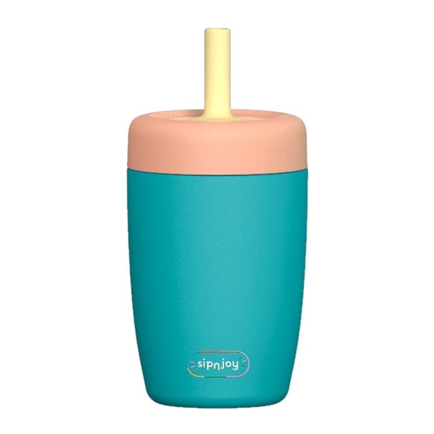 Sipnjoy StrawBuddy Tumbler 360 ml - Aqua 