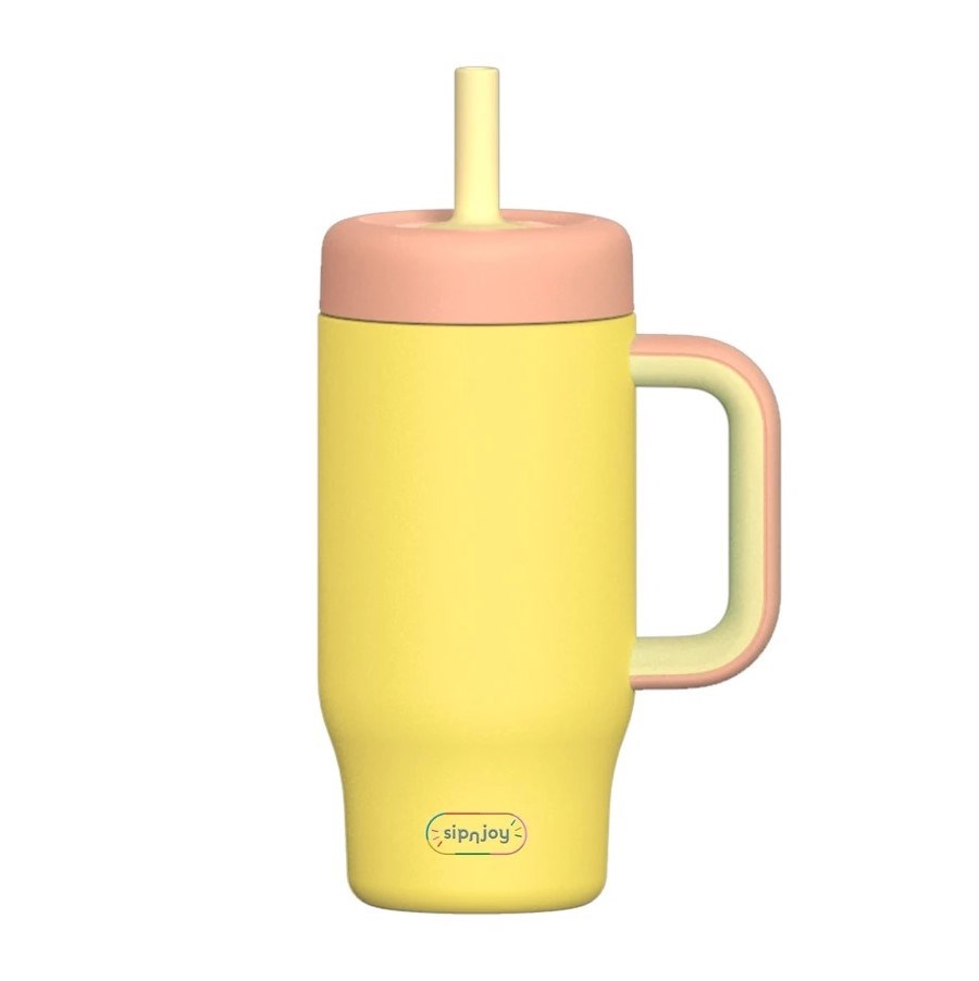 Sipnjoy HandleHug Tumbler 550 ml - Sarı