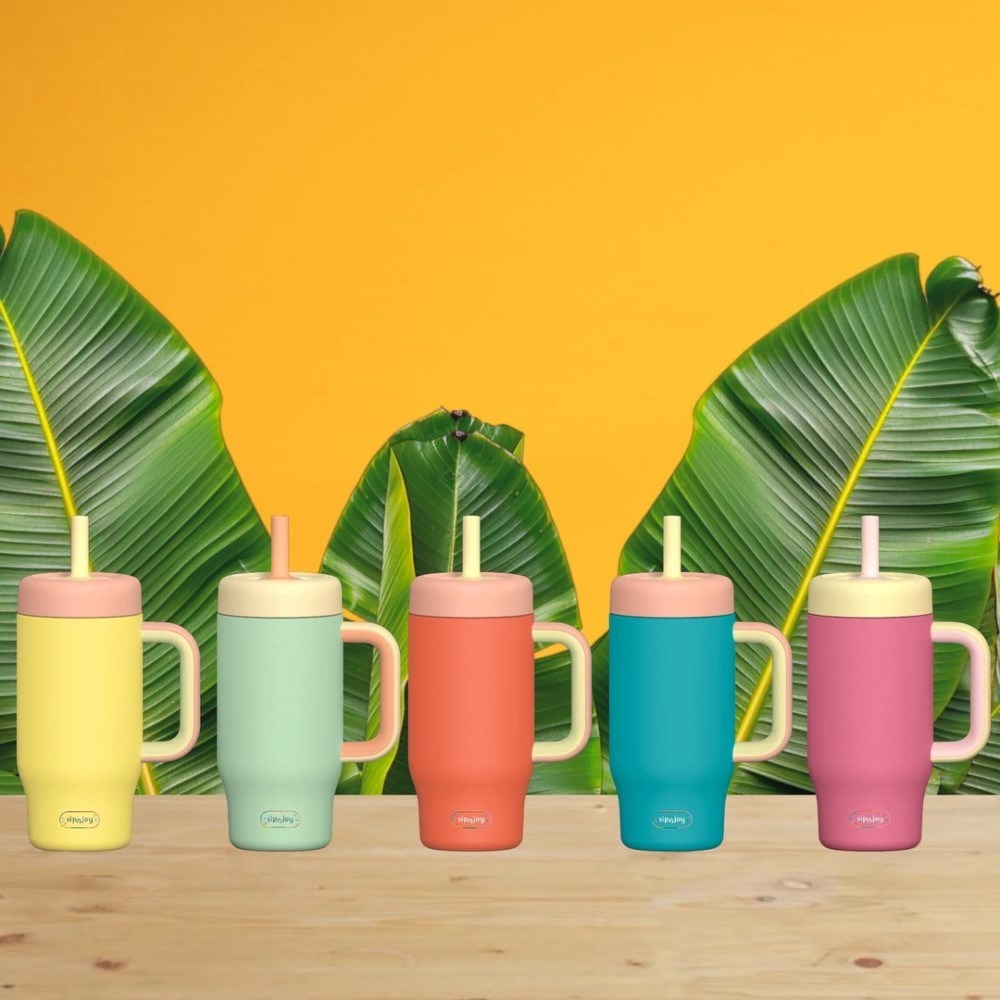 Sipnjoy HandleHug Tumbler 550 ml - Mint 