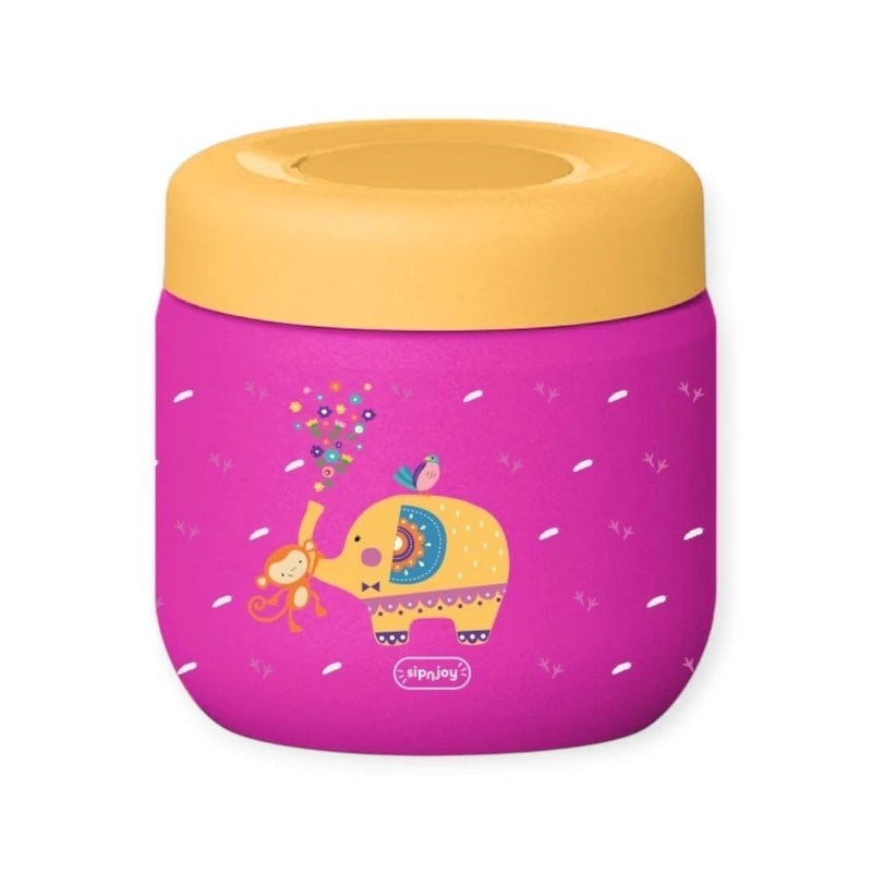 Sipnjoy Termos Yemek Kabı 360 ml - Jolly Elephant 