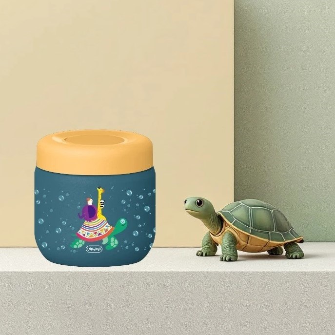 Sipnjoy Termos Yemek Kabı 360 ml - Turtle Voyage 