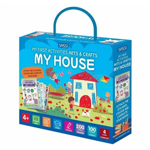 My First Activities Arts& Crafts My House