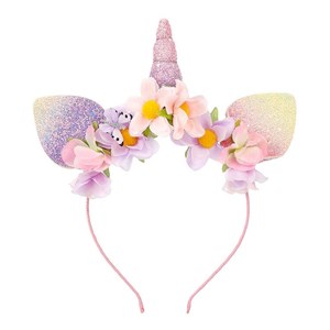 Souza Çiçekli Unicorn Tacı