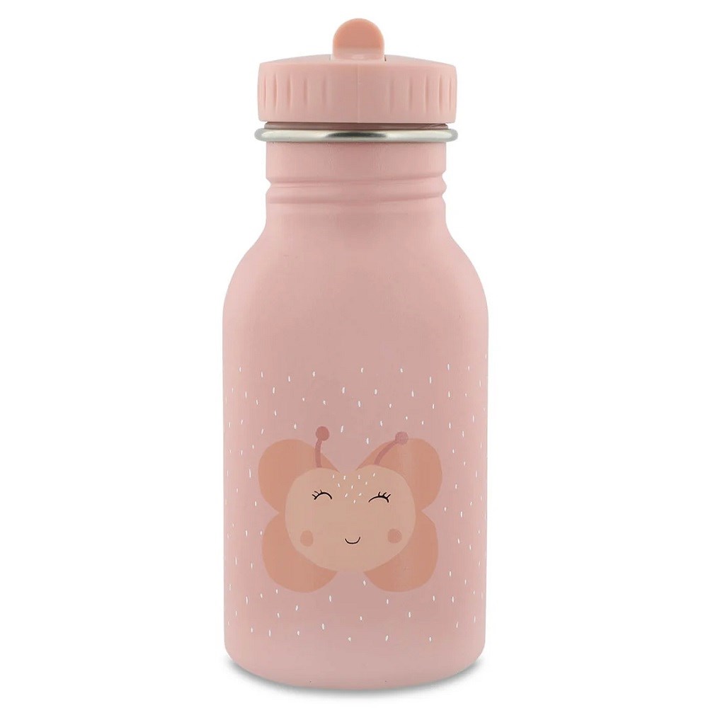 Trıxi Çocuk Çelik Su Şişesi 350 ml - Mrs. Butterfly