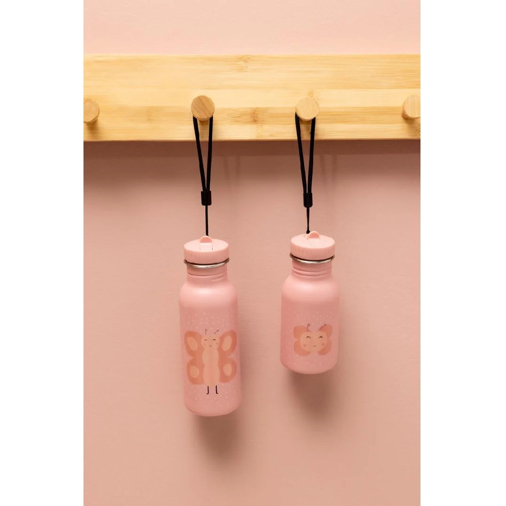 Trıxi Çocuk Çelik Su Şişesi 350 ml - Mrs. Butterfly 