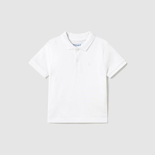 Mayoral Yazlık Erkek Bebek Kısa Kol T-shirt Beyaz