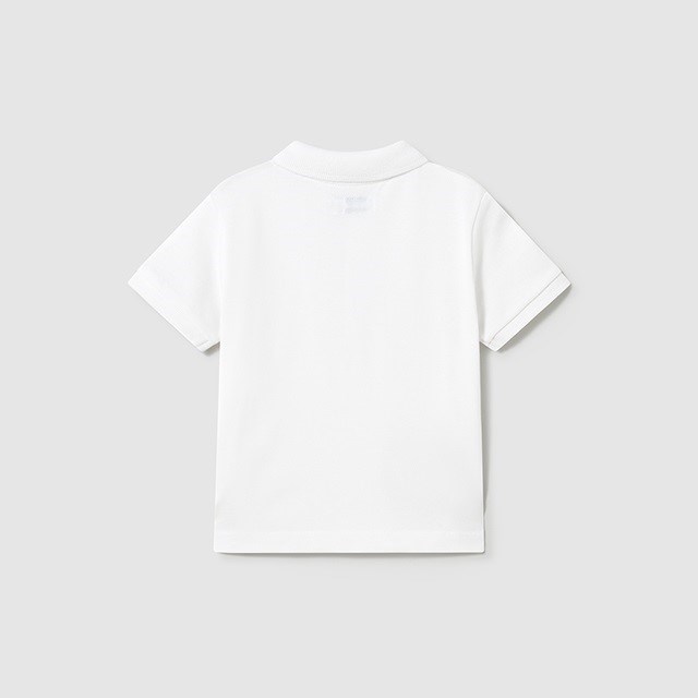 Mayoral Yazlık Erkek Bebek Kısa Kol T-shirt Beyaz