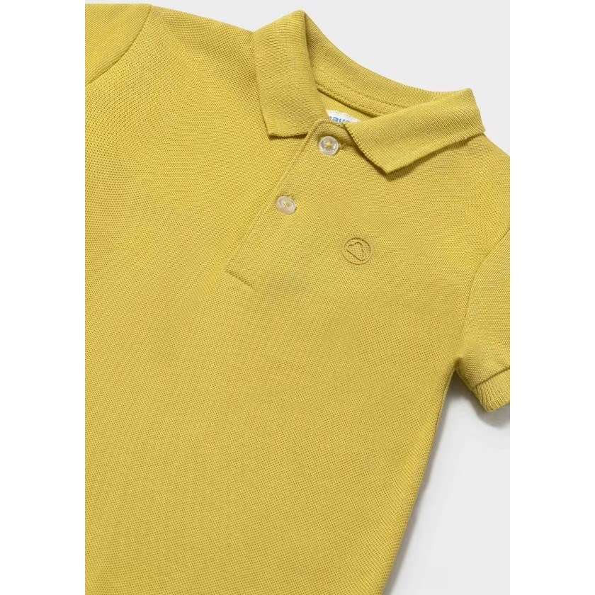 Mayoral Yazlık Erkek Bebek Kısa Kol T-shirt Sarı