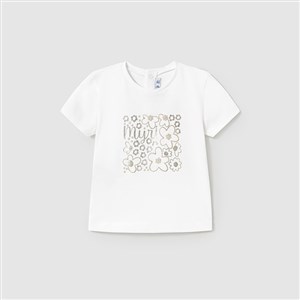 Mayoral Yazlık Kız Bebek Kısa Kol T-shirt