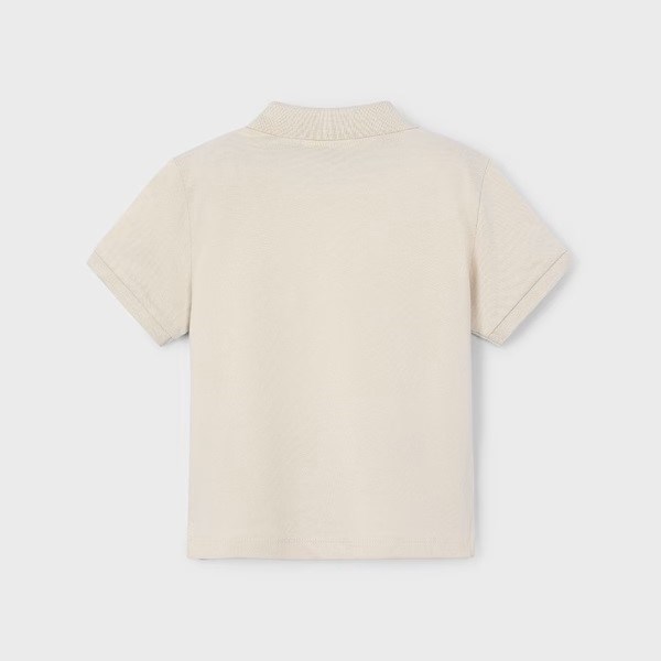 Mayoral Yazlık Erkek Polo Yaka Kısa Kol T-shirt Krem