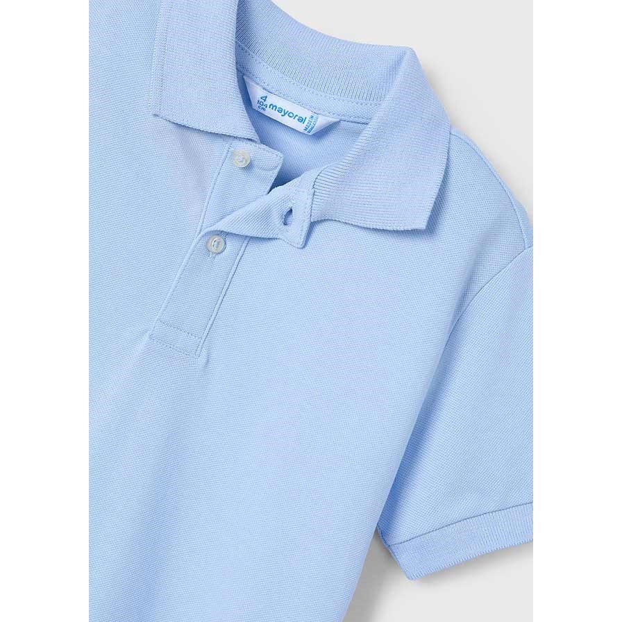 Mayoral Yazlık Erkek Polo Yaka Kısa Kol T-shirt Mavi