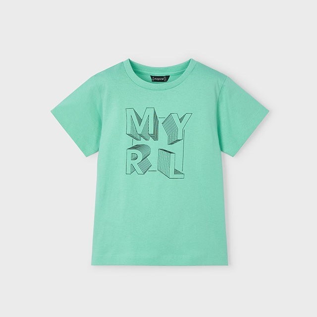 Mayoral Yazlık Erkek Kısa Kol T-shirt Yeşil
