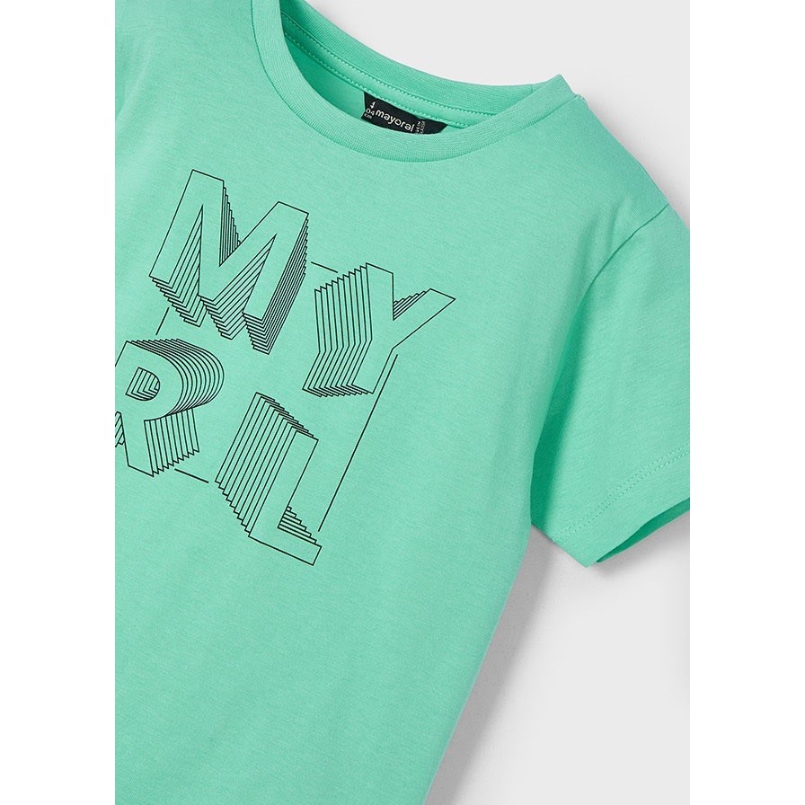 Mayoral Yazlık Erkek Kısa Kol T-shirt Yeşil