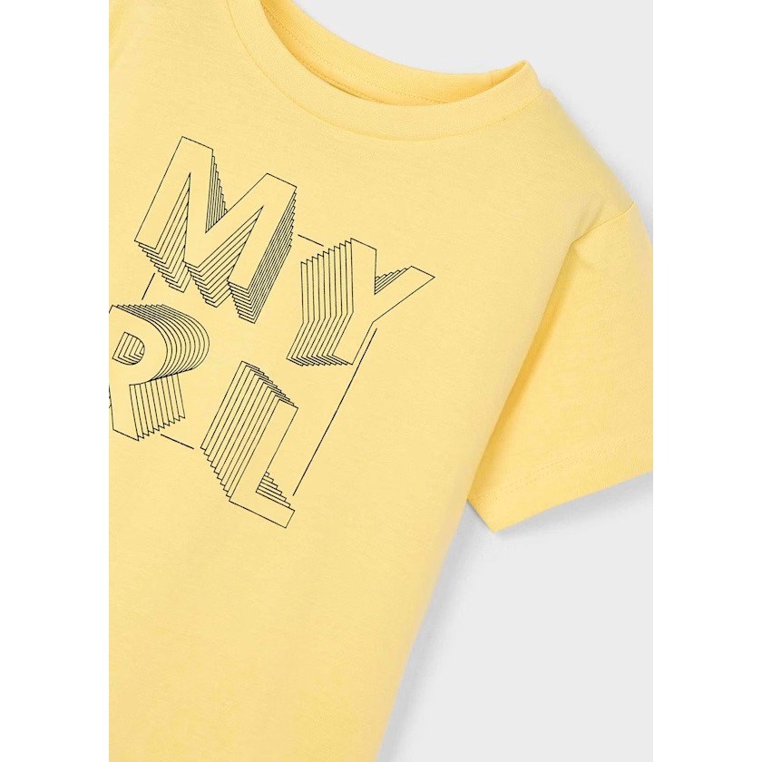 Mayoral Yazlık Erkek Kısa Kol T-shirt Sarı