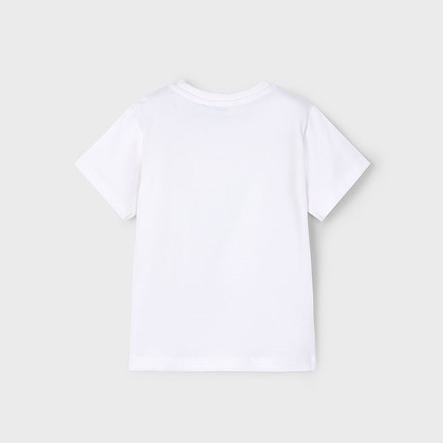 Mayoral Yazlık Erkek Kısa Kol T-shirt Beyaz