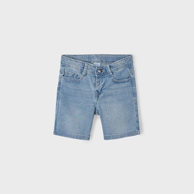 Mayoral Yazlık Erkek Denim Şort Mavi