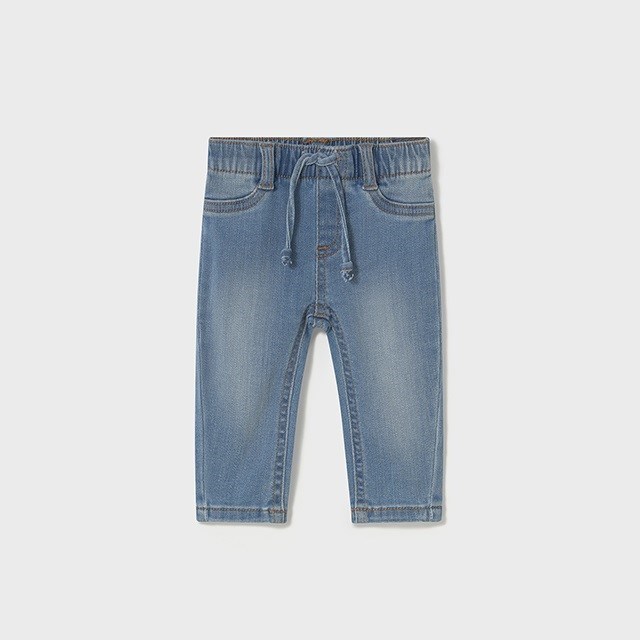Mayoral Yazlık Erkek Bebek Denim Pantolon Mavi