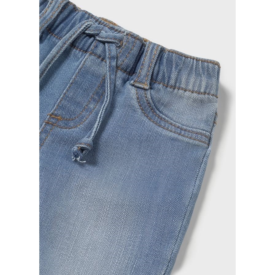 Mayoral Yazlık Erkek Bebek Denim Pantolon Mavi
