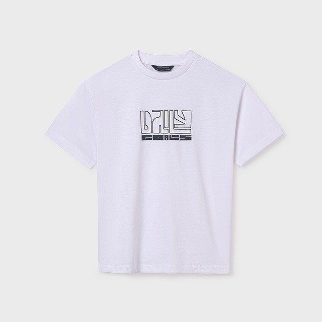 Mayoral Yazlık Erkek Kısa Kol T-shirt Beyaz