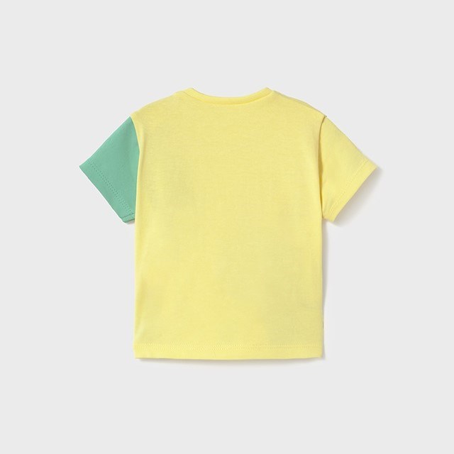 Mayoral Yazlık Erkek Bebek Kısa Kol T-shirt Sarı