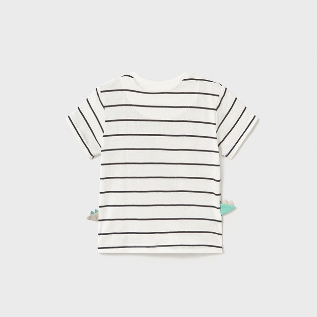 Mayoral Yazlık Erkek Bebek Kısa Kol T-shirt Beyaz