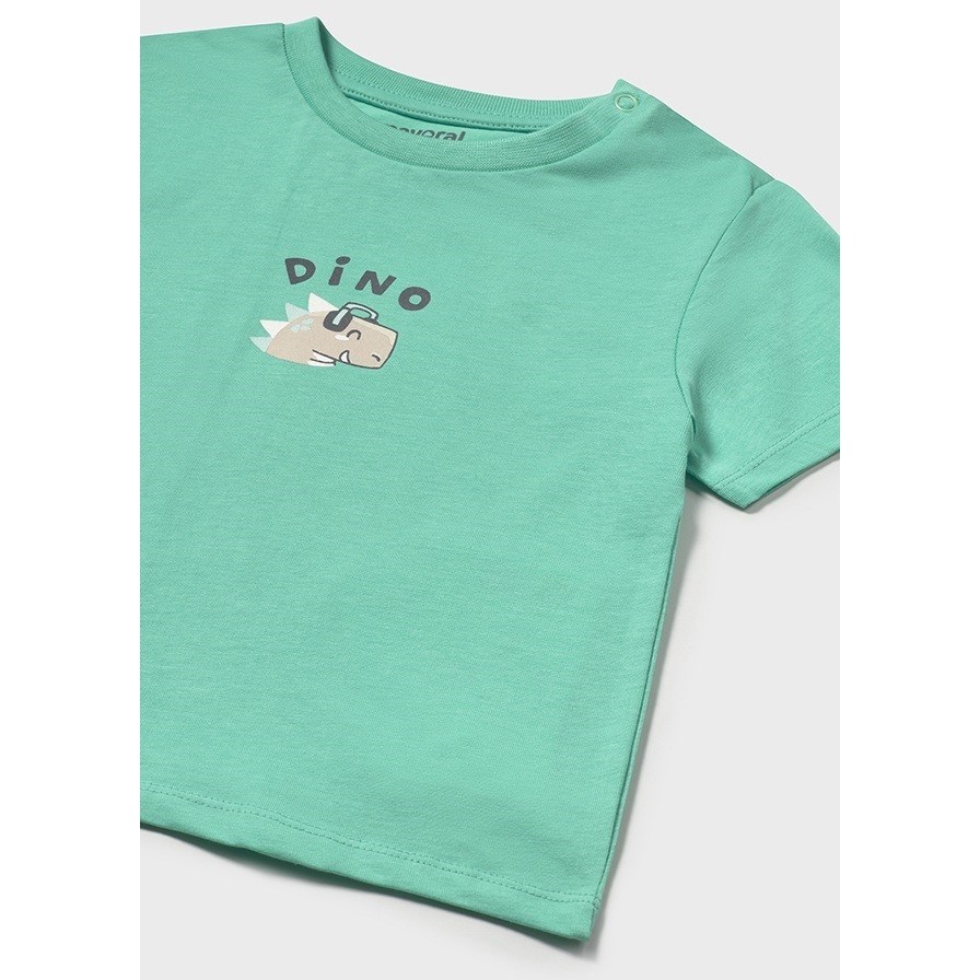 Mayoral Yazlık Erkek Bebek Kısa Kol T-shirt Yeşil