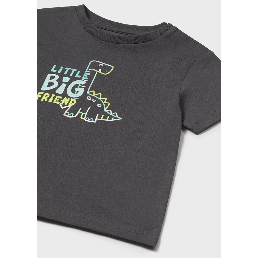 Mayoral Yazlık Erkek Bebek Kısa Kol T-shirt Siyah
