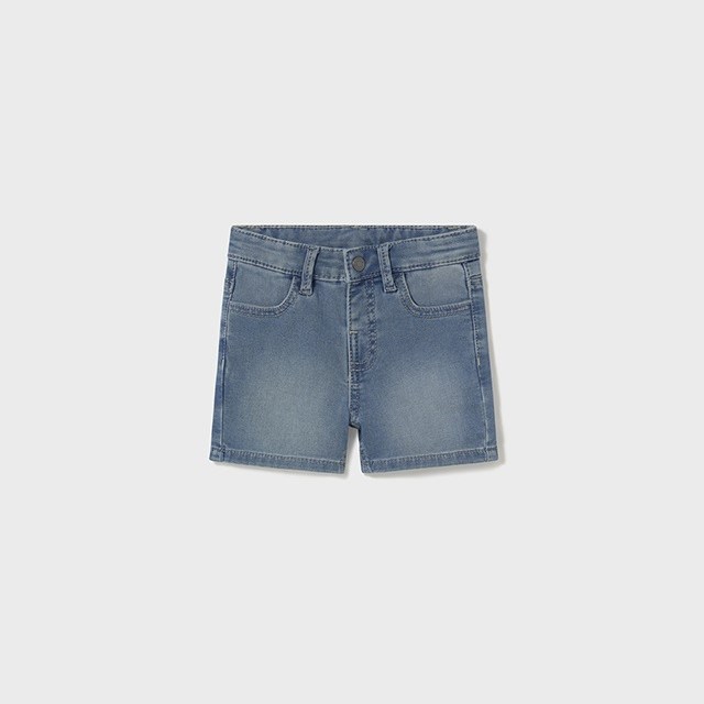 Mayoral Yazlık Erkek Bebek Denim Şort Mavi