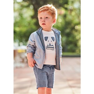 Mayoral Yazlık Erkek Bebek T-shirt Şort 2'li Set