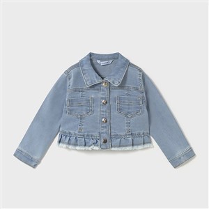 Mayoral Yazlık Kız Bebek Denim Ceket