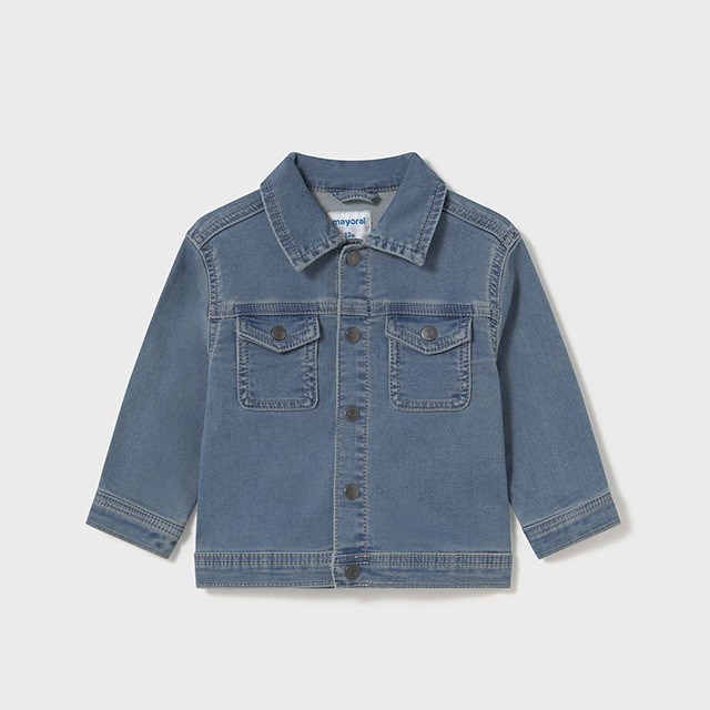 Mayoral Yazlık Erkek Bebek Denim Ceket Mavi